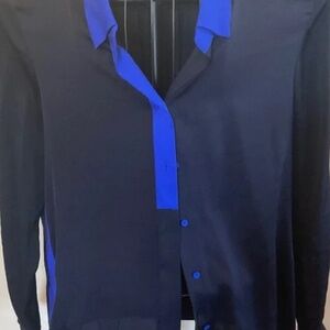 Tahari silk blouse